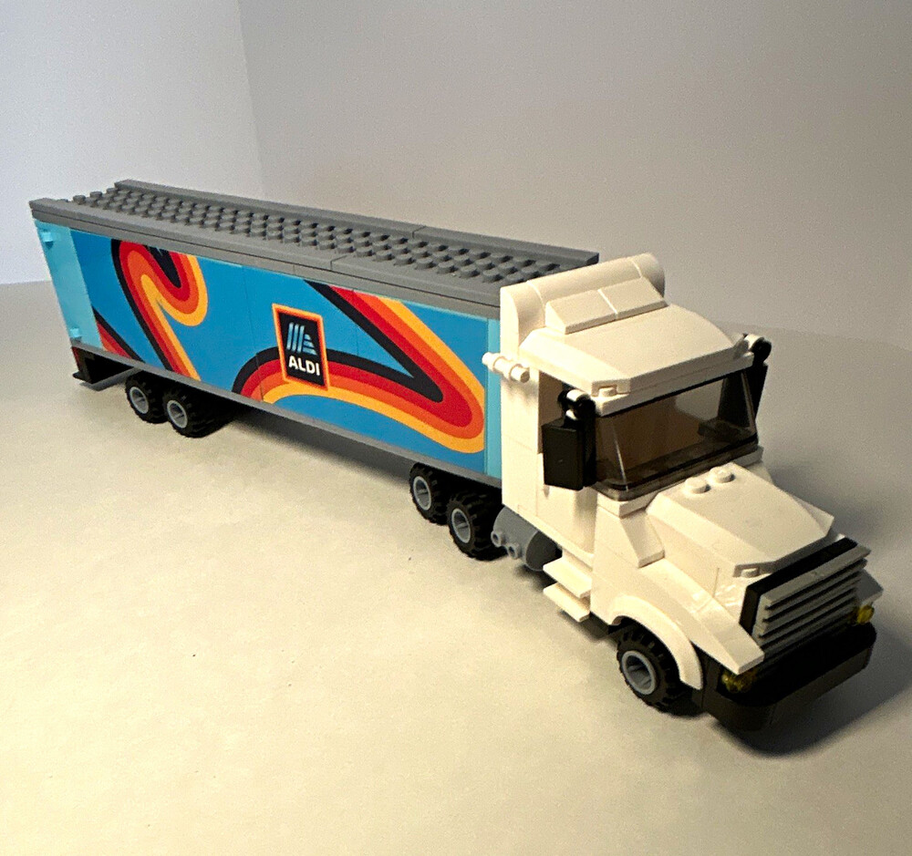 ALDI Brick Truck 710883 Bee Happy Limited 2024 Build Blocks